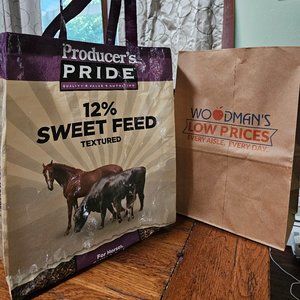 Upcycled Reusable Tote Bag *Handmade*